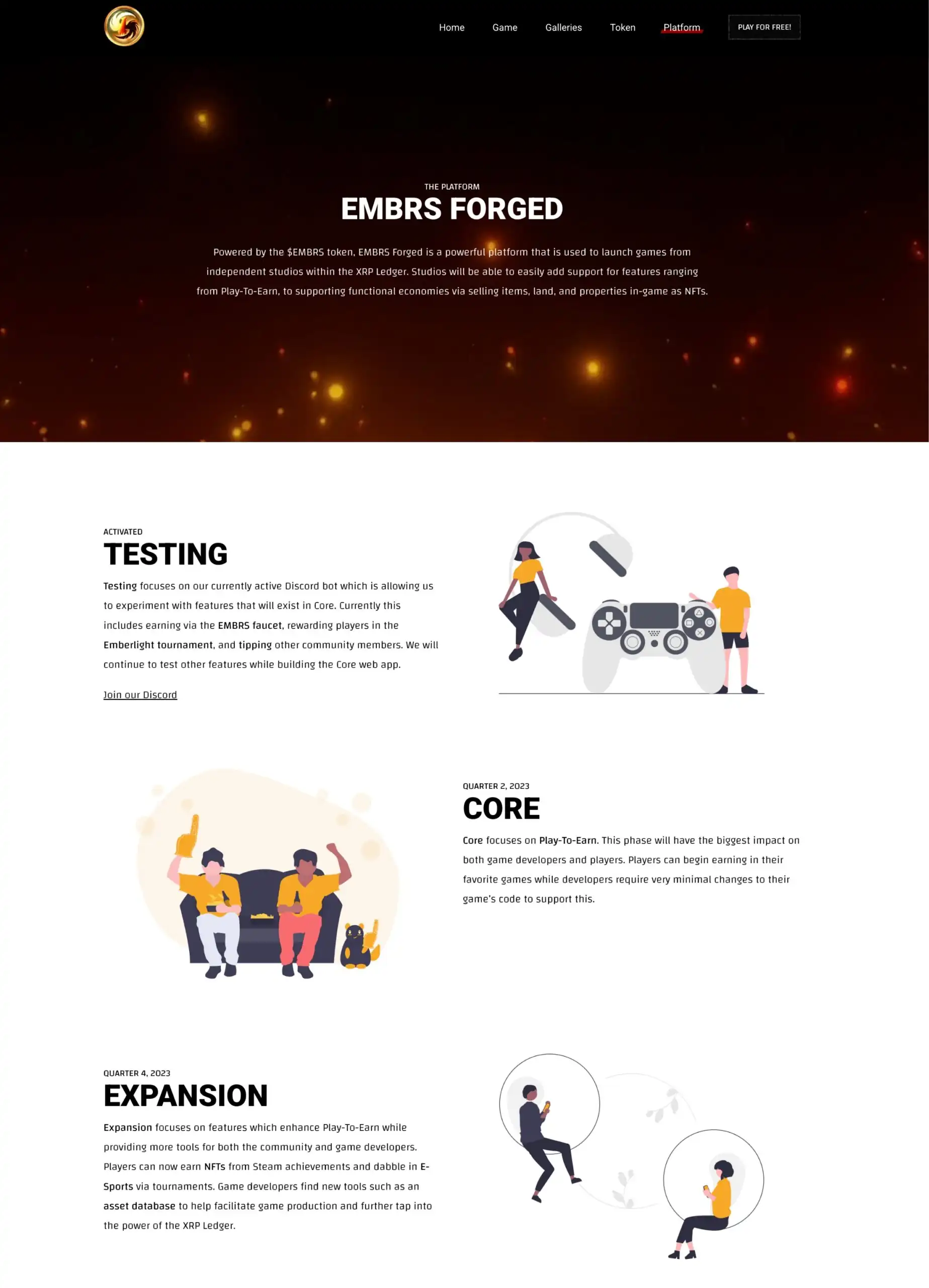 Emberlight Game Forged Platform