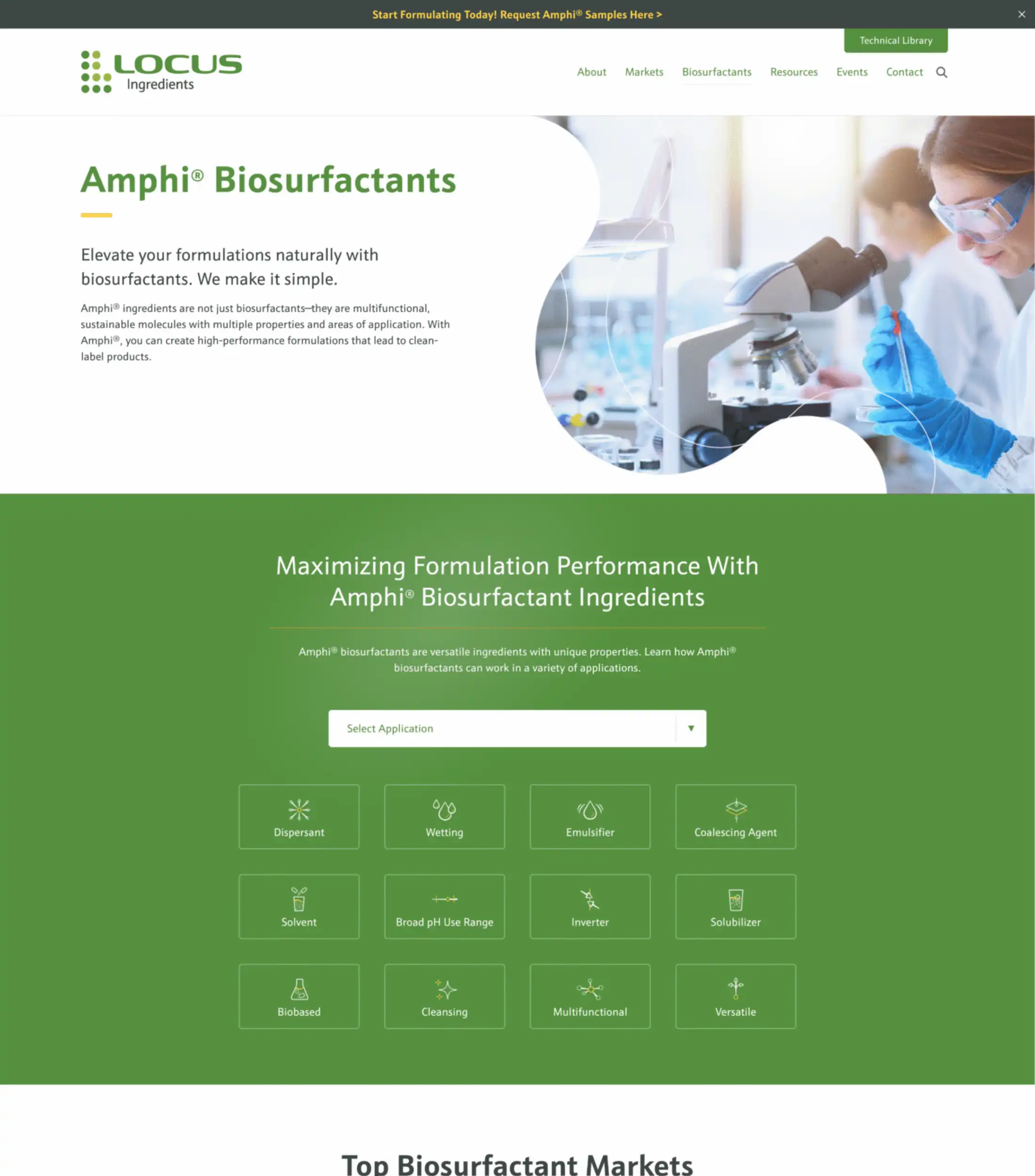 Locus Ingredients Amphi Webpage