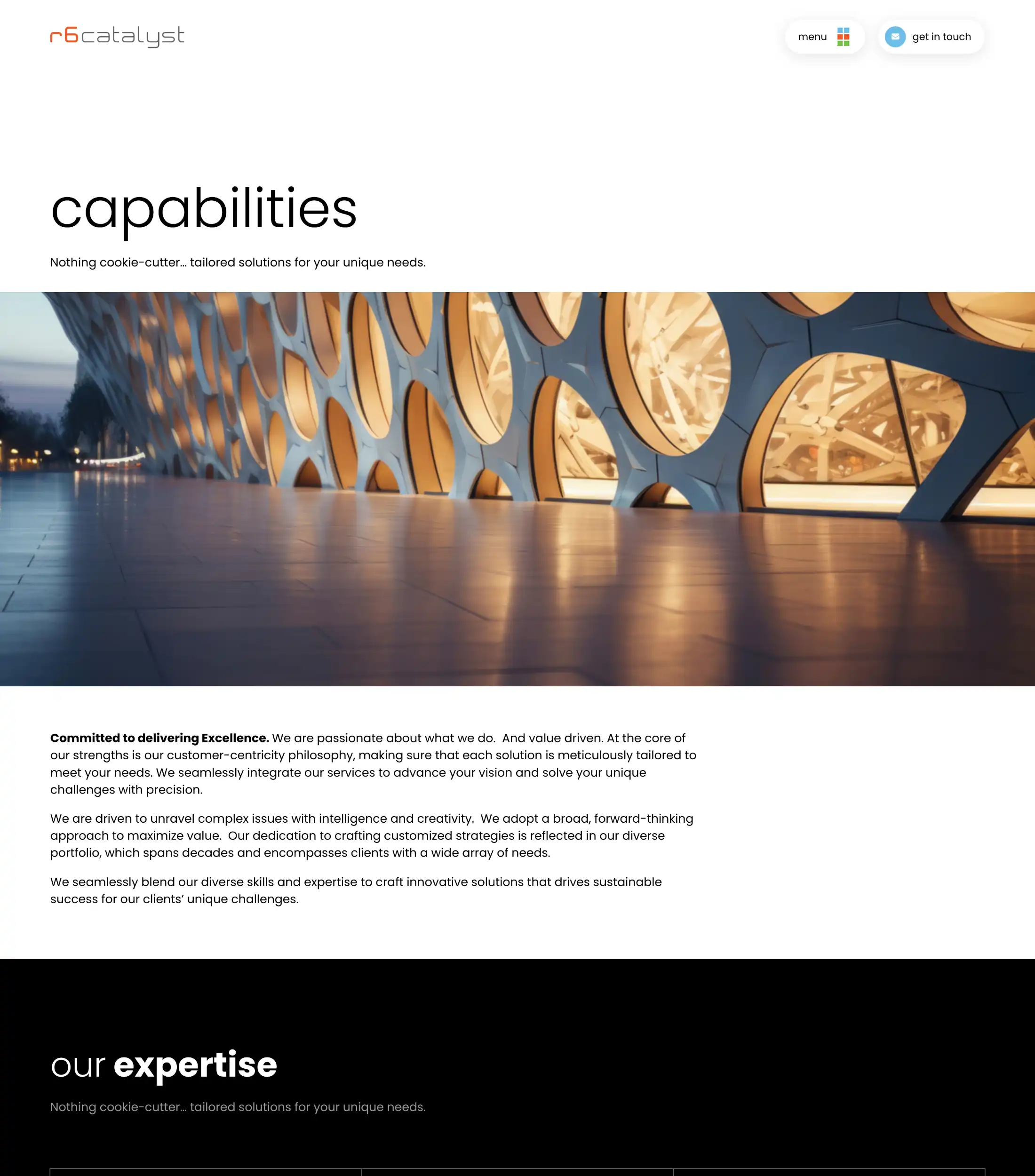 r6catalyst capabilities page
